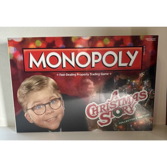 A Christmas Story Monopoly Collectors Edition 2014 Rare NEW SEALED - Picture 1 of 4